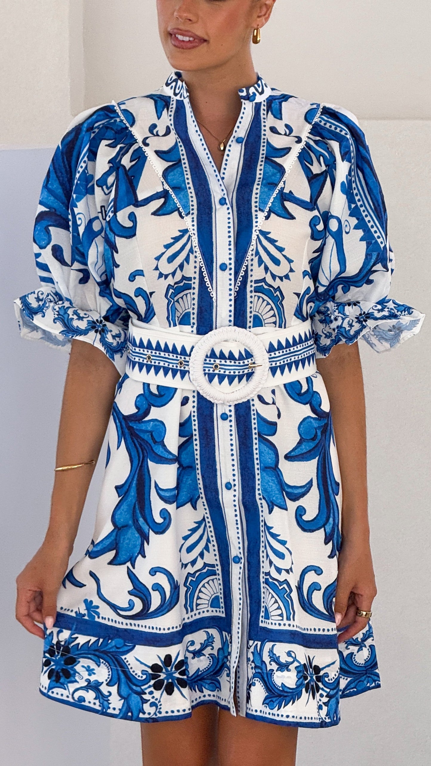 Hannah Mini Dress - Paradise